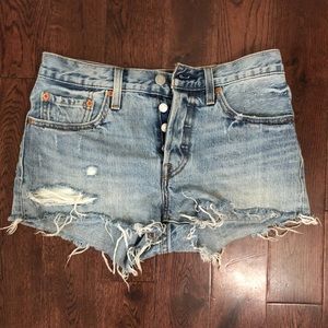 LEVI 501 shorts